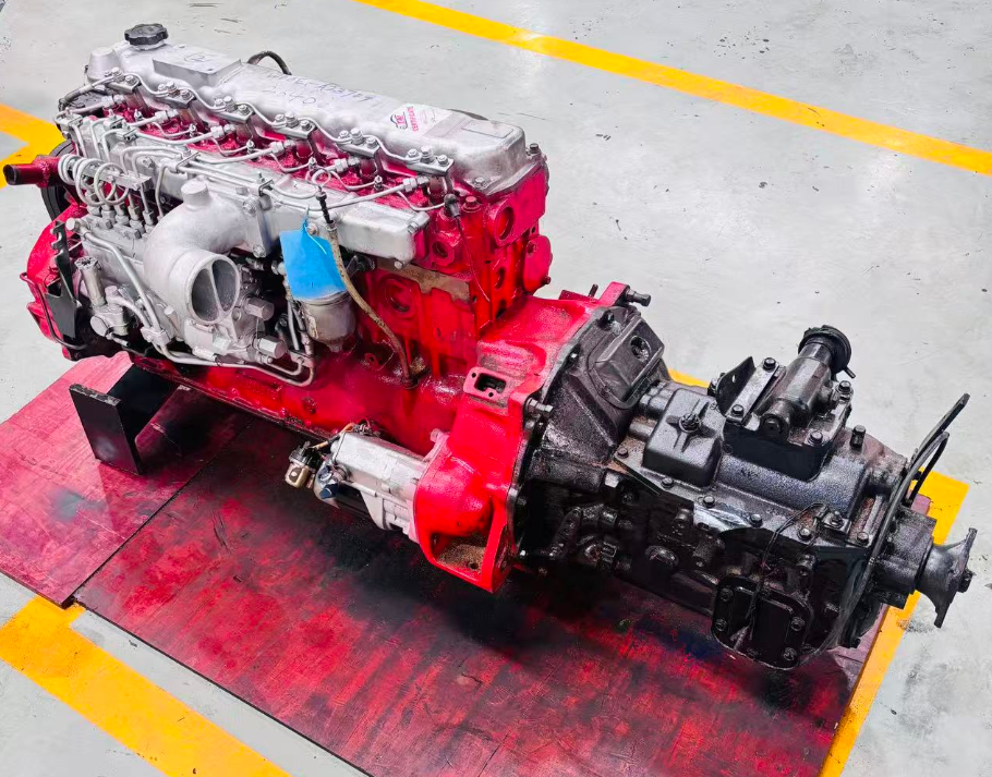 W06E Complete 6-Cylinder Diesel Engine Assembly 165 HP 6.014 L Displacement for HINO Ranger FC FD GD Series