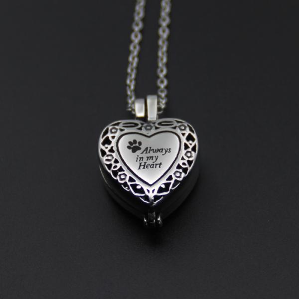 Jewelry Type Stylish Cremation Necklace Keepsake Pendant for Men/Women Funeral Casket