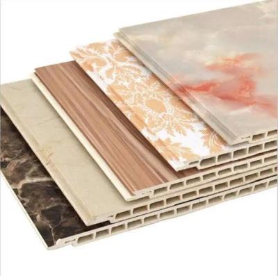Panneaux muraux en PVC en marbre 2000 mm-5000 mm Panneaux muraux en plastique commercial