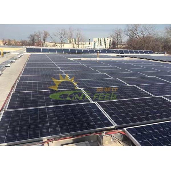 AL6005-T5 Aluminum Pitched Roof Mounting System 60m/s