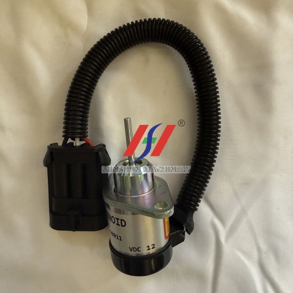 1J710-60011 12V Fuel Shut Off Solenoid For Kubota Engine | Diesel Stop Solenoid