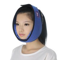 Enveloppe de vessie de glace de visage de velours de deux gels avec la sangle réglable