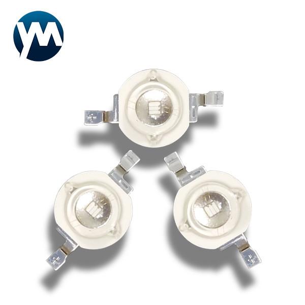 A lâmpada de imitação UV do poder superior do lúmen do diodo emissor de luz SMD 3W perla a cura clara UV