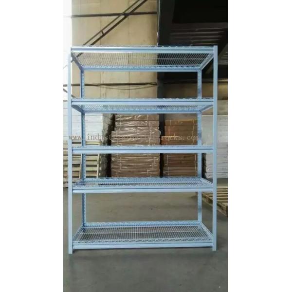 Multi ровный прорезанный Shelving обязанности белого света 5 - шкаф угла в палубе ячеистой сети