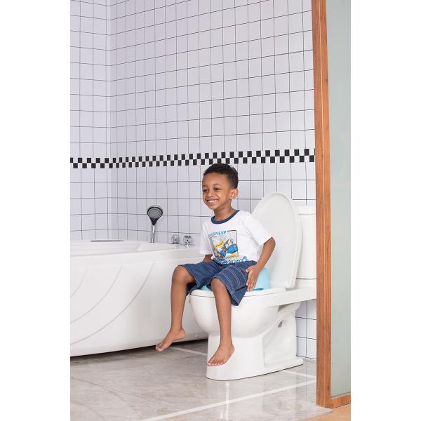 Lightweight PU Material Baby Toilet Seat For Kids Lovely Design
