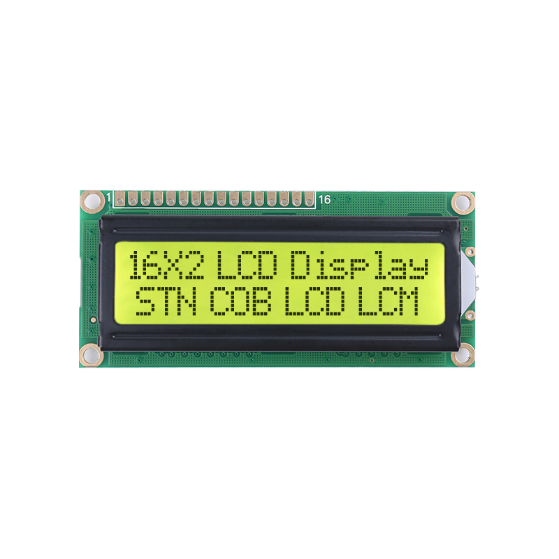 LED Character LCD Display 16 Pin 16 * 2 LCD Panel Module Customized
