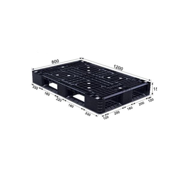 Reusable Plastic Pallet for Transportation and Storage HDPE Material Static Load 4T