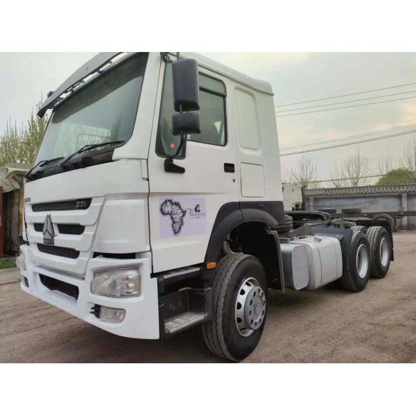 Sinotruck HOWO Тракторный грузовик 6*4 на белых 10 колесах для перевозки грузов