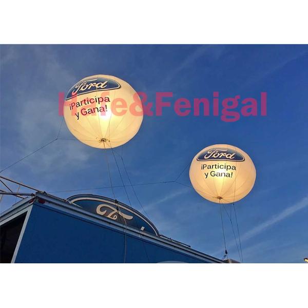 Цифров печатая на открытом воздухе воздушный шар гелия освещает установку 450cm быструю и легкую