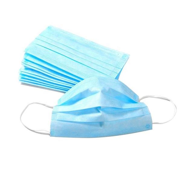 Blue White Medical 3 Layer Mask Dust Proof  Disposable Respirator Mask
