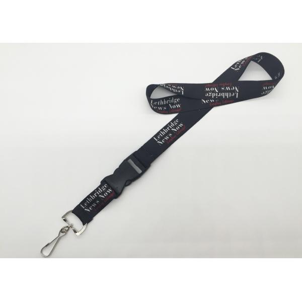 Recycled  Heavy Duty Lanyard / Dye Sublimation Lanyards With Portable Phone Attach