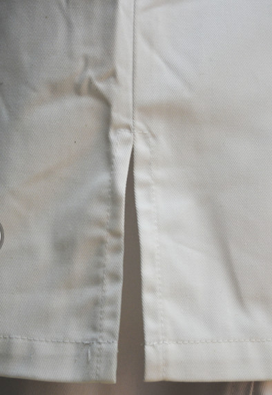 White Food Shirt Long Sleeve Protective Work Clothing Highly Comfortable