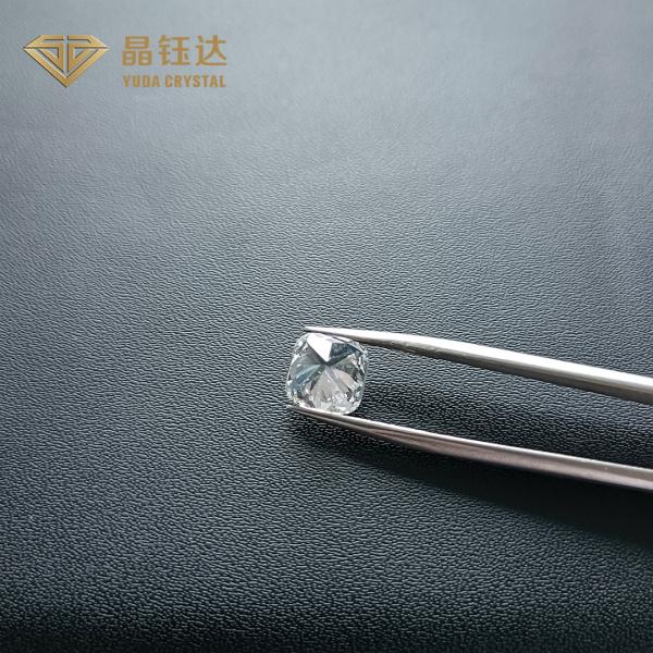 Отрезок выросли лабораторией, который диамантов CVD HPHT свободной валика e VS1 отполировал для ювелирных изделий