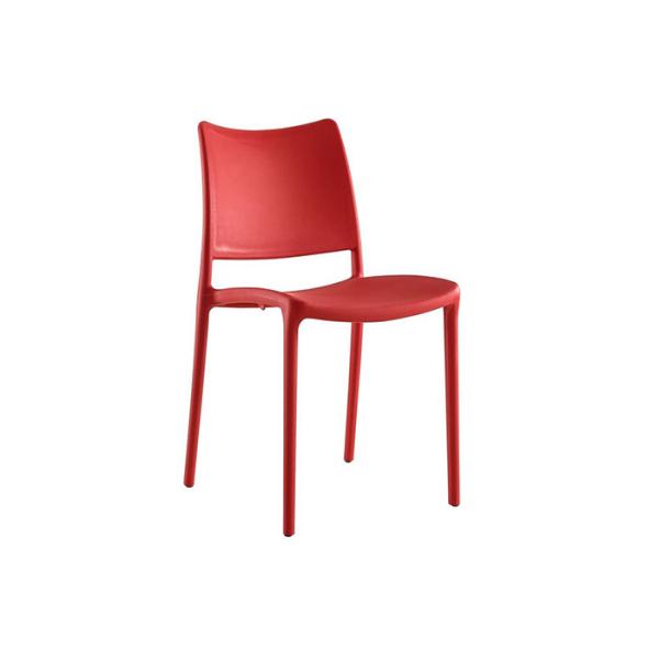 81x41cm Stackable Plastic Dining Chairs For Living Room