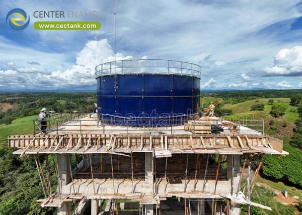 Elevated Excellence: Center Enamel's Bolted Steel Elevated Water Tanks for a Reliable Water Future