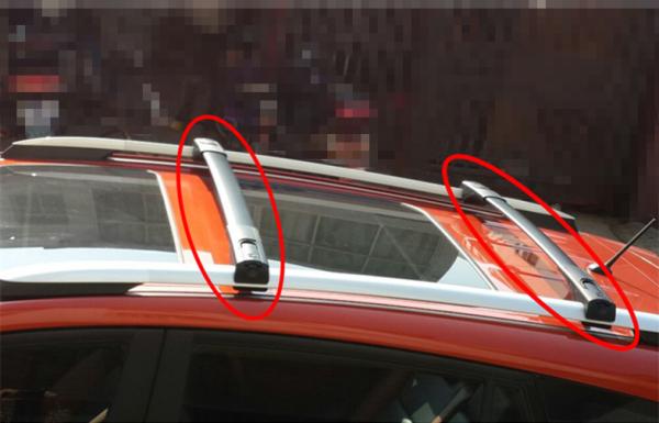 Barras cruzadas de estilo OE para 2013 2016 Toyota RAV4 Roof Luggage Rack Rails