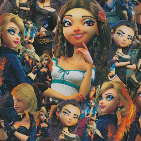 INK025 Cartoon Pattern Hydrographic Film Water Transfer Printing