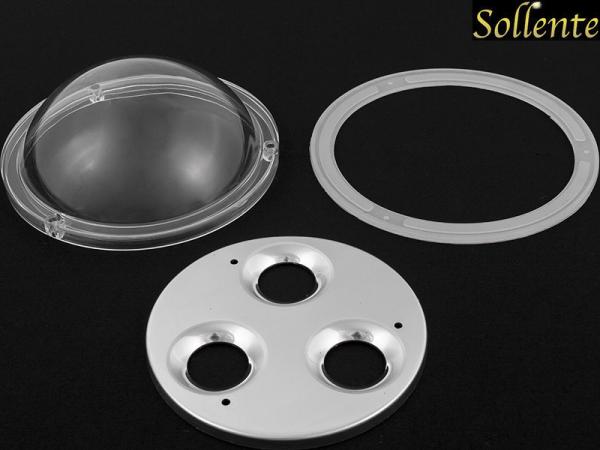Milky High Bay Light Chip On Board LED Outdoor Light Covers 80W 142mm