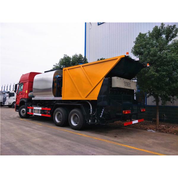 привод 340hp Rhd тележки спрейера тележки распределения асфальта 6x4 8m3