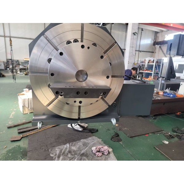 Worm Gear Index Rotary Table , Servo Driven Rotary Indexing Table For Precision Machining / Milling