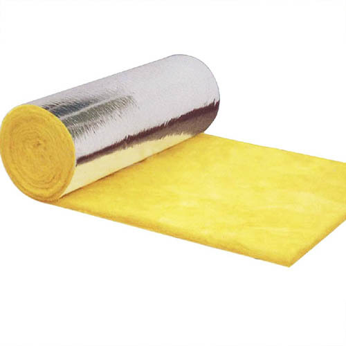 Thermal Insulation Glass Wool Blanket With Aluminum Foil Fiberglass For Steel Roof