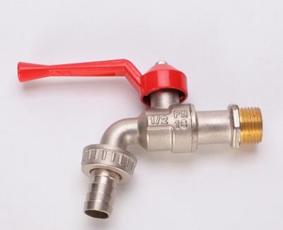 OEM Brass Bibcock Ball Valve Sand Blast M/F ISO228/1 Threaded