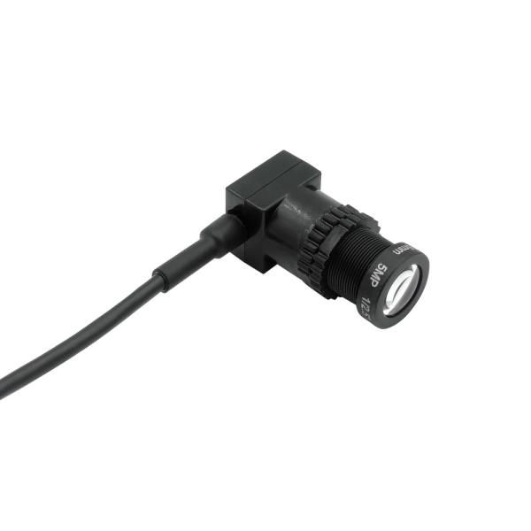 2MP Black USB Telephoto Camera 16mm Lens 20° View
