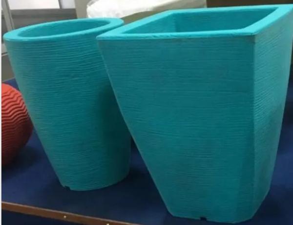 Molde de plástico para macetas de flores al aire libre Molde de macetas de plantación personalizado