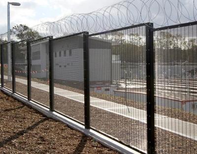 Escalada 76.2*12.7mm resistentes da alta segurança 358 Mesh Fencing