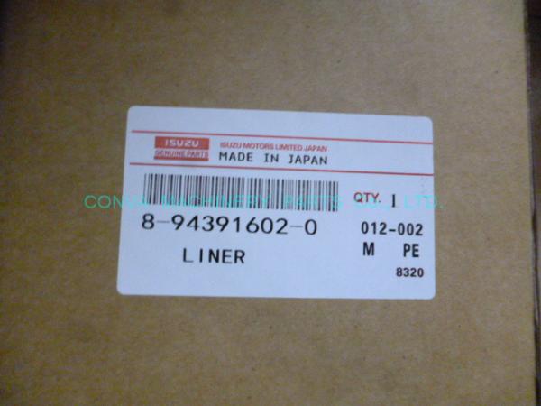 4hk1 Automotive Cylinder Sleeves Isuzu Excavator Parts 8-94391602-0 Waterproof