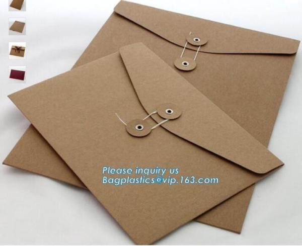 Custom fancy paper envelope food packaging envelope business envelopes with self adhesive,a3 a4 a7 gold brown shipping k