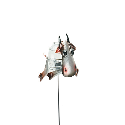 Животные сада небольшого металла солнечные затыкают внутри солнечную приведенную в действие на открытом воздухе многократную цепь светов