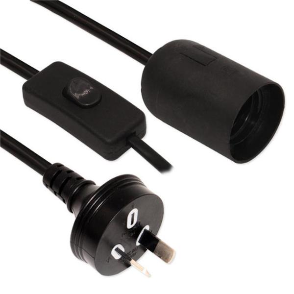 AU Plug Salt Lamp Power Cord with Dimmer Switch 1.8m