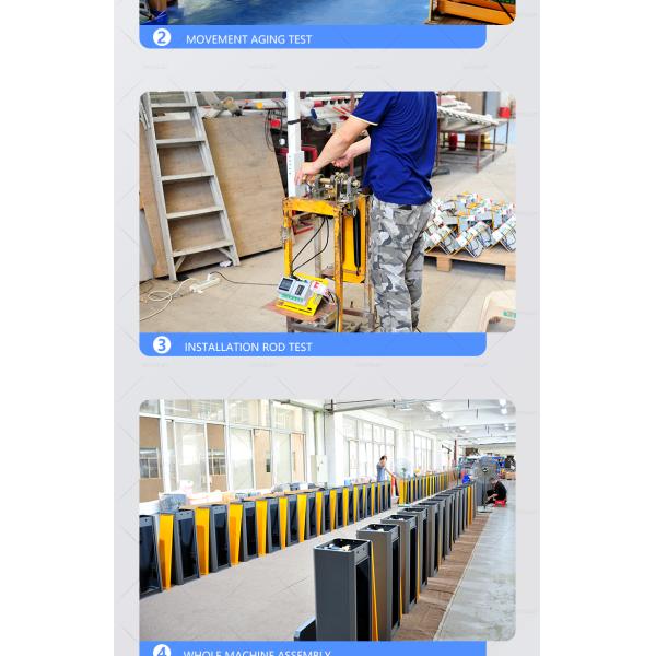 Первое поколение 220V/110V переменного тока Барьерная дверь Безопасность бум-барьер с охлаждающим вентилятором и интерфейсом светофора RS485