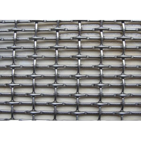 Brass Copper Wire Mesh Panels , SS Woven Architectural Decorative Mesh