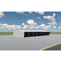 Construcciones de acero 1000 metros cuadrados Almacén Construido Edificio prefabricado Kit de construcción de metal Almacén de estructuras de acero