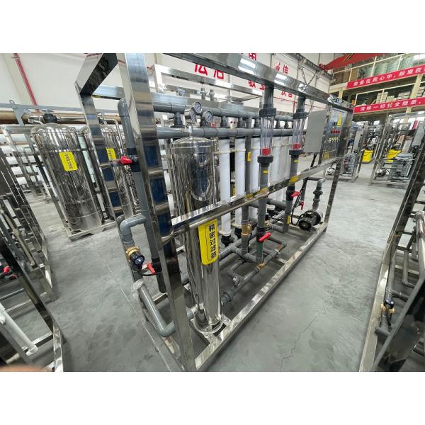 UF Water Purifier Industry Nano Filtration System Removes Color with Wooden Case