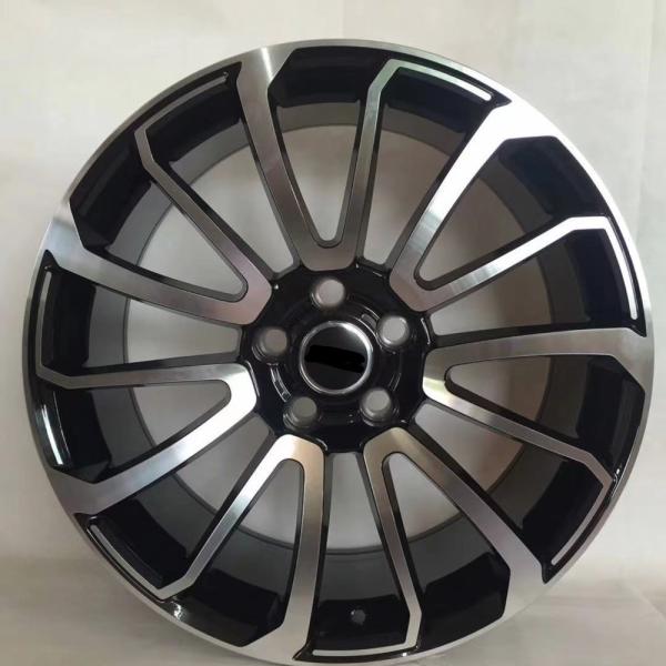 Aluminum Silver Land Rover Replica Wheels 20 inch rims 5x120 72.56