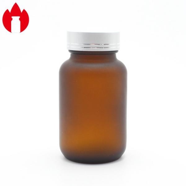 Стеклянная бутылка с содовой содой для таблеток или таблеток