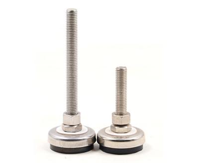 On Slipping M6 S10C Stainless Steel Adjustable Feet For Furniture