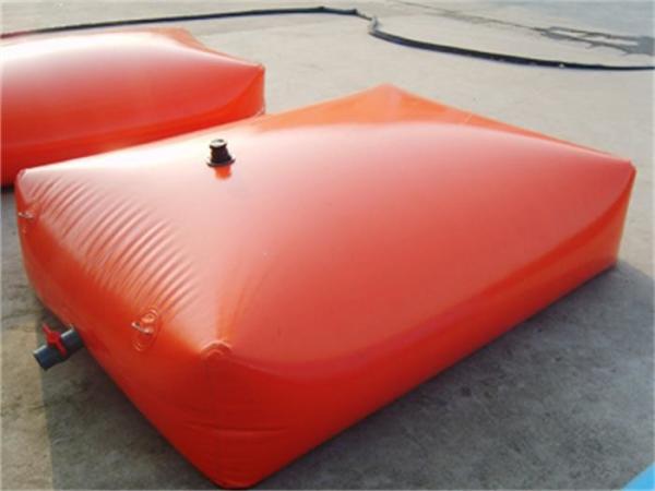 Inflatable Soft Water Bladder Tank Eco Friendly PVC Materials ISO9001 Certificated