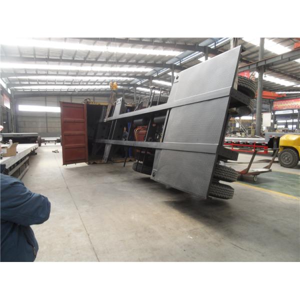 Подвеска Лист-пруга/воздушная подвеска трехосный скелетный прицеп для контейнерной перевозки