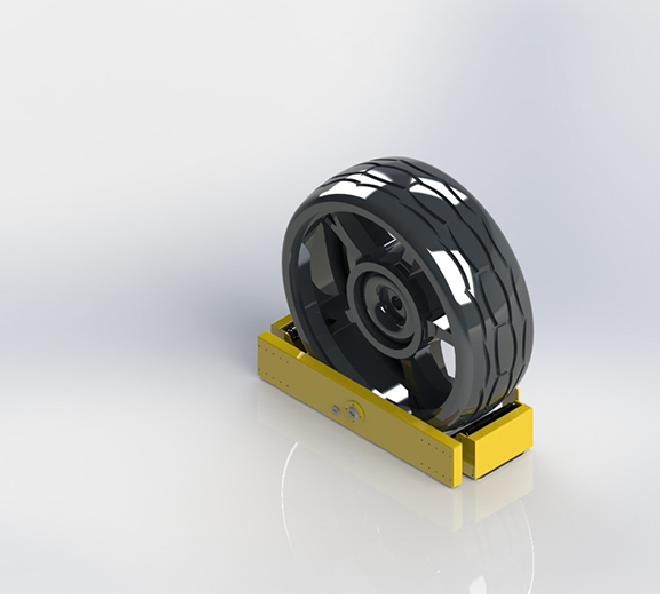 Galvanized Rustproof Trailer Wheel Clamp