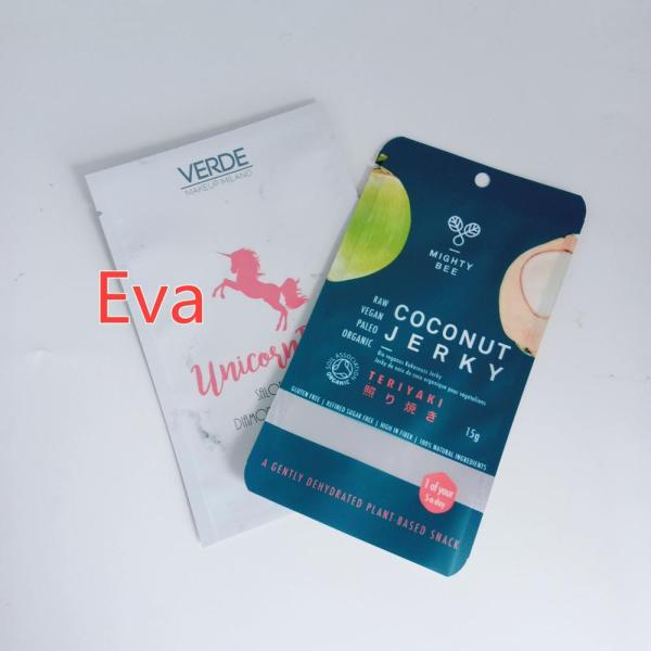 La coutume de tirette de Mylar a imprimé le plastique pur de sacs de casse-croûte pour la secousse/fruits secs de noix de coco