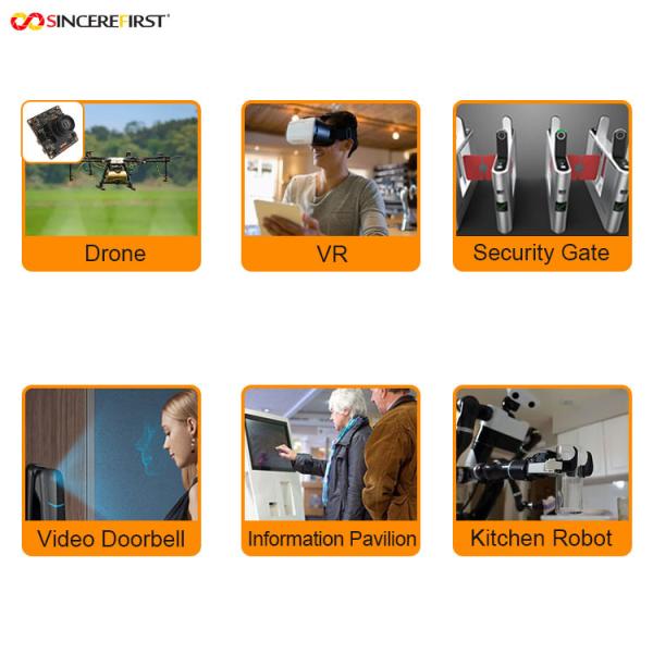 8 Millon Pixels IMX415 4k 30fps Ip Network H.265 H.264 Camera Module