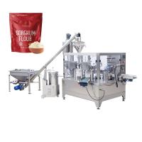 Máquina de embalagem automática de alimentos Matcha Doy embalagem de preenchimento em pé sacos de zíper nozes condimento especiarias em pó máquina de embalagem