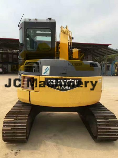 2014 anos Japão zero máquinas escavadoras KOMATSU PC78US do balanço da cauda com lâmina