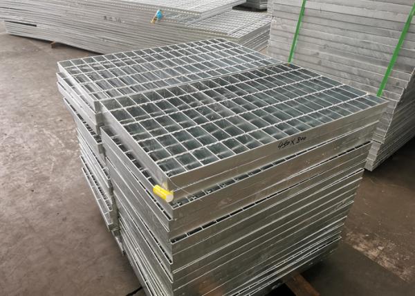 6cm Thick Anti Skid Galvanised Drain Grate Corrosion Protection For Shipyard