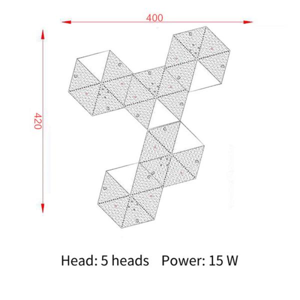 Modern Concave-convex Stainless Steel Wall Lamps Honeycomb wall lights(WH-OR-174)