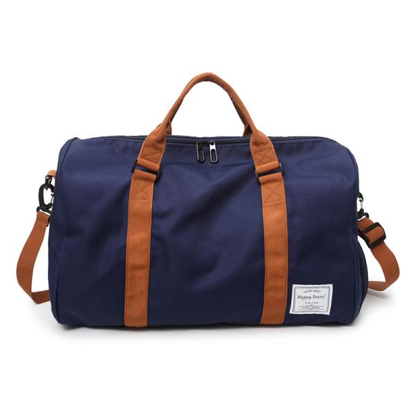 Thread Pattern Custom Logo Foldable Luggage Bag for Large Capacity Waterproof Travel